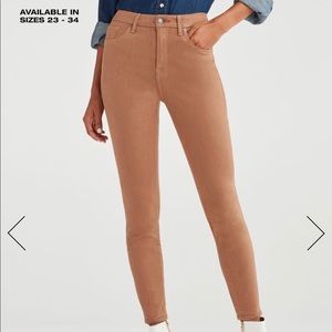 BRAND NEW 7 For All Mankind Coated Denim